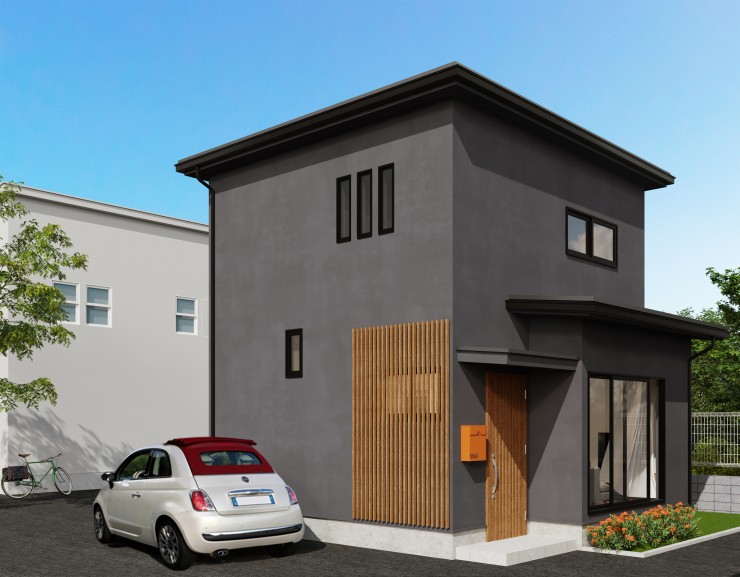 瀬波外観パース