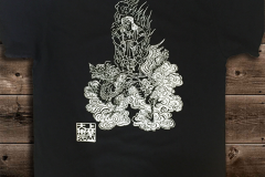 雷不動シャツback